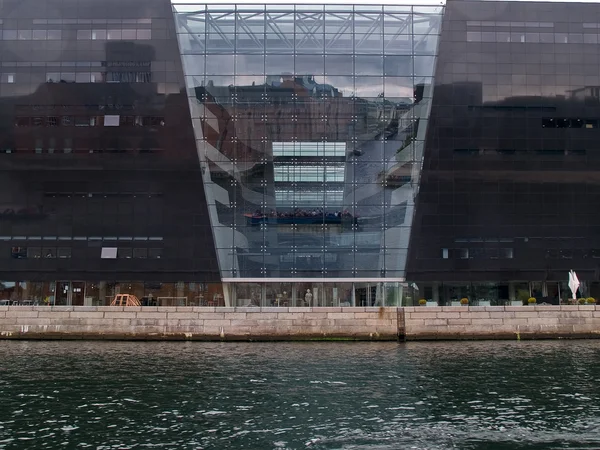 Det kungliga biblioteket i Köpenhamn Danmark — Stockfoto
