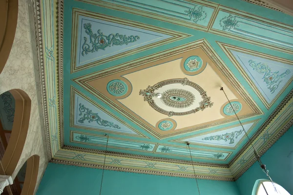 Clasical handwerk plafond fresco — Stockfoto