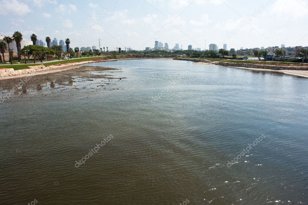 The Yarkon River Tel-Aviv Israel