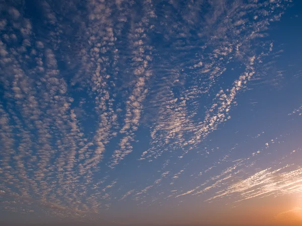 Perfekte Wolkenbildung — Stockfoto
