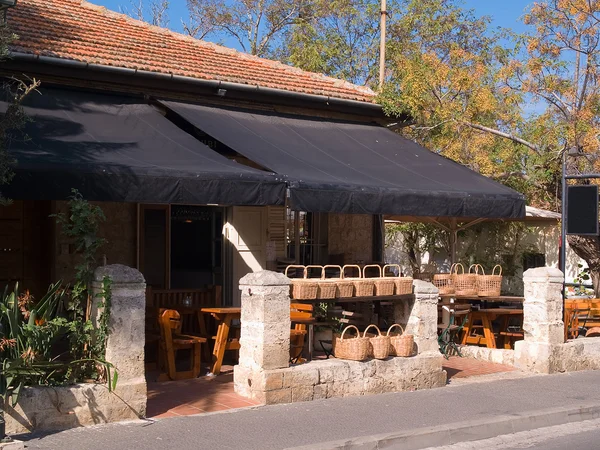 Bistro Café Restaurant im Landhausstil — Stockfoto