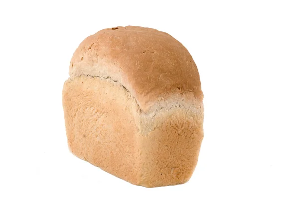 Brød isoleret på hvid baggrund - Stock-foto