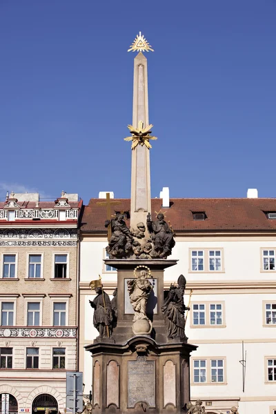 Παλιό μνημείο στην Πράγα — Φωτογραφία Αρχείου