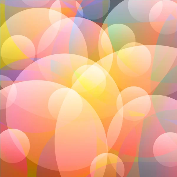 Ljus regnbåge bubbla — Stock vektor