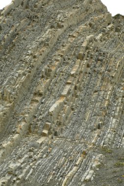 Zumaia beach ve flysch