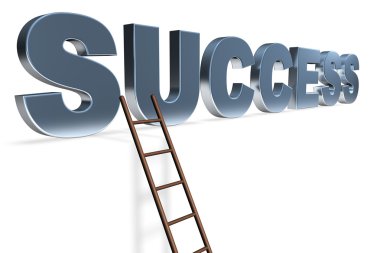 The Ladder to Success clipart