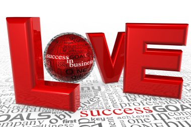 Love for Success clipart