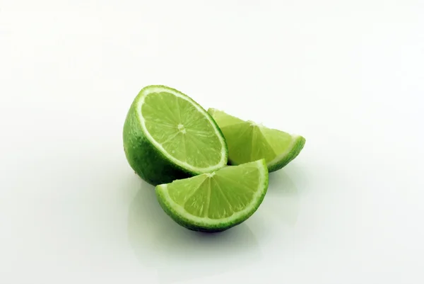Chopped Lime — Stock Photo, Image