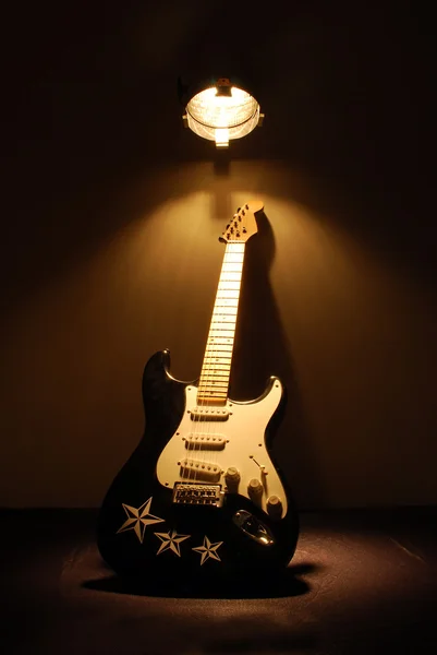 stock image Guitar In The Spotlight