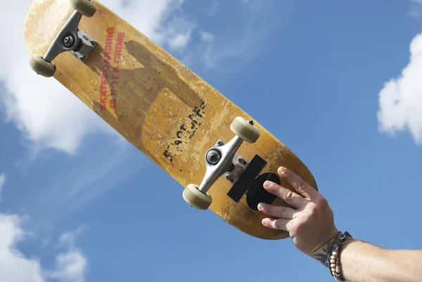 Skateboarden is niet een misdaad — Stockfoto