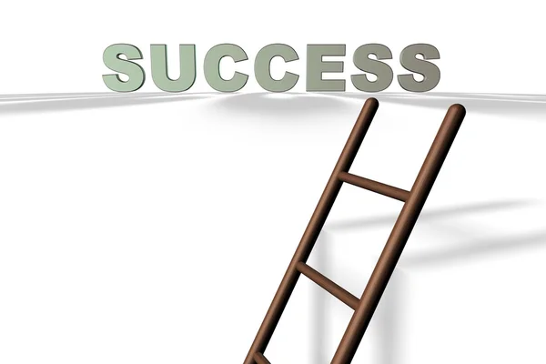 De ladder van succes — Stockfoto