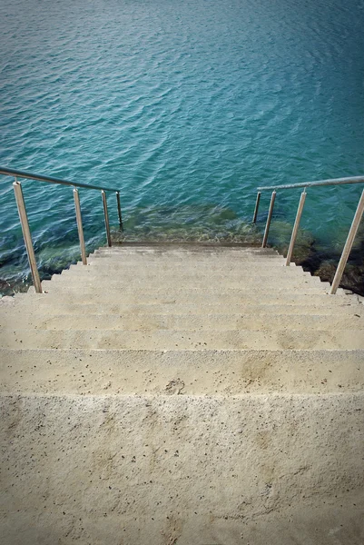 Steps to to Sea — Stock Photo, Image