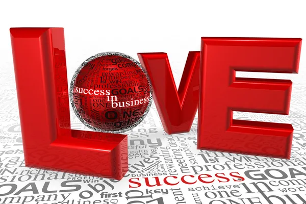 Miłość do sukcesu — Zdjęcie stockowe