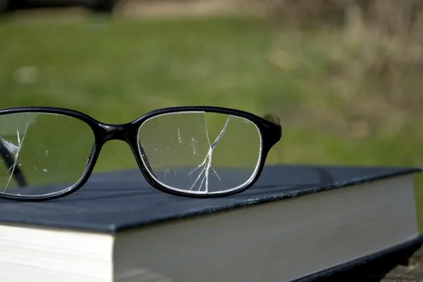Törött szemüveg Jogdíjmentes Stock Képek
