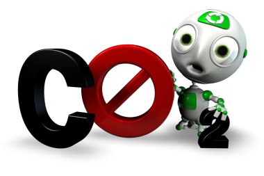 Say No to CO2 clipart