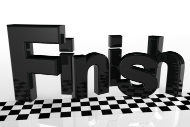 The finish clipart