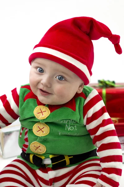 Babys First Christmas — Stock Photo, Image