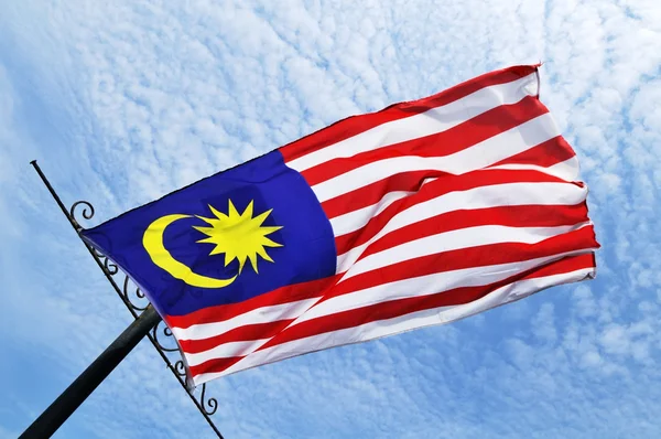 stock image Malaysian flag