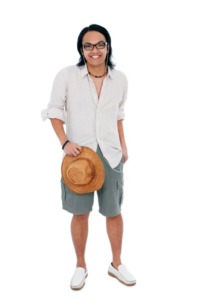 Happy Young Asian Man — Stock Photo, Image