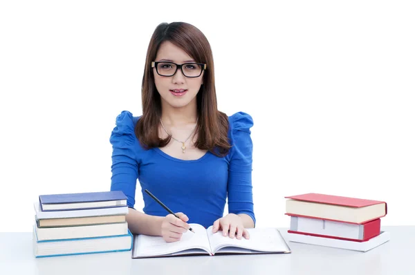 Casual student studying — Stock Photo, Image