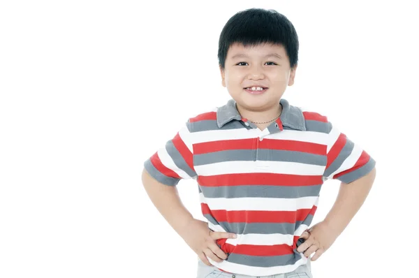 Lycklig ung pojke — Stockfoto