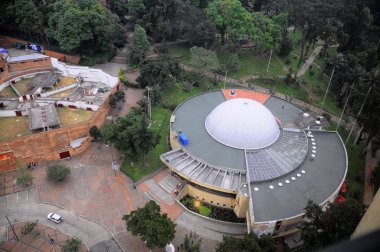 Photo of the Planetarium in Bogota Colombia clipart