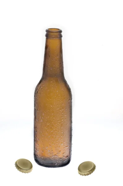 Kryty lahví od piva — Stock fotografie