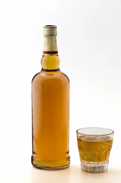 Üveg whiskey — Stock Fotó
