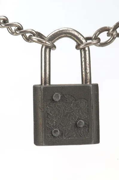 Κλειδαριά με αλυσίδα — Φωτογραφία Αρχείου