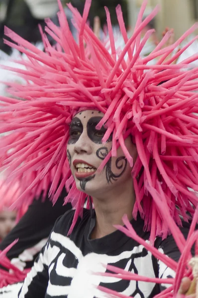 Straßentheaterfestival bogota kolumbien — Stockfoto