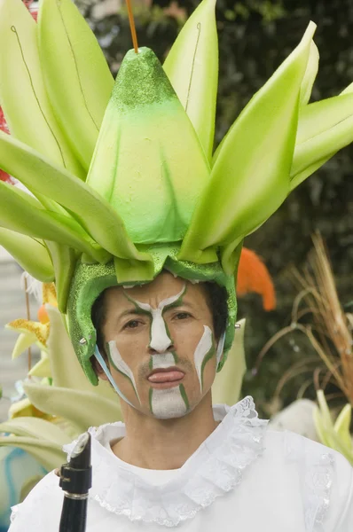 Utcaszínházi fesztivál bogota, Kolumbia — Stock Fotó