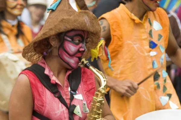 Festival de Teatro de Rua Bogotá Colômbia — Fotografia de Stock