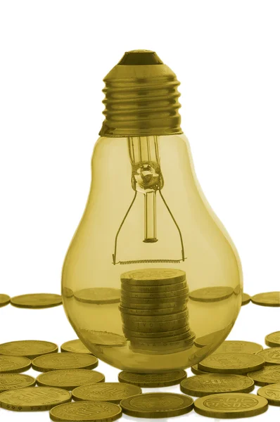 Mynt lampa — Stockfoto