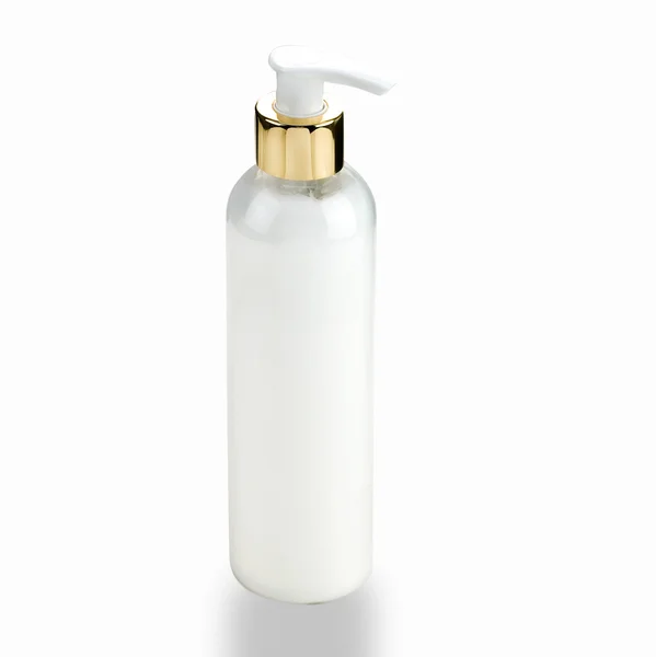 Botella de crema hidratante — Foto de Stock