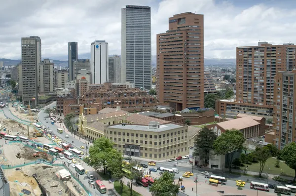 Sétima corrida. Bogotá, Colômbia Fotos De Bancos De Imagens