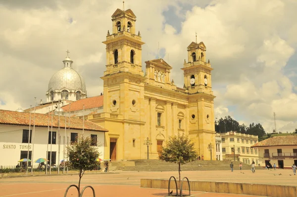 Catedral de Chiquinquira Boyaca Colômbia Imagens De Bancos De Imagens