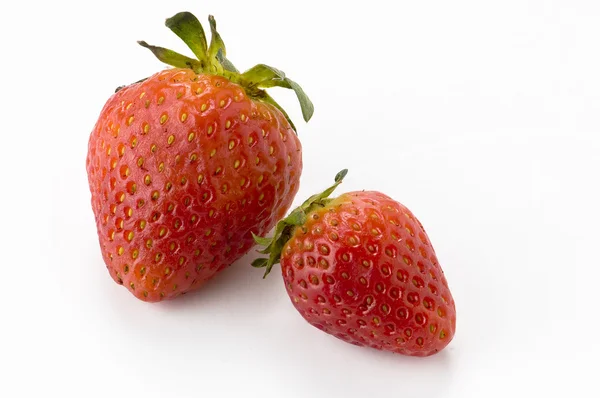 Ripe Strawberries Isolated — Stock Photo, Image