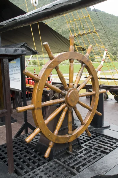 stock image Timonel, Helmsman