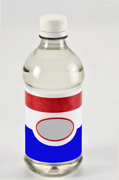 Szerelmes, olajbogyó és olívaolaj elszigetelt fehér egy üveg — Stock Fotó