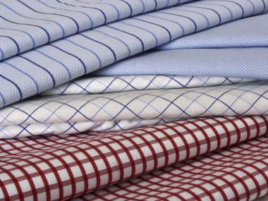 Fabric colors and stripes clipart