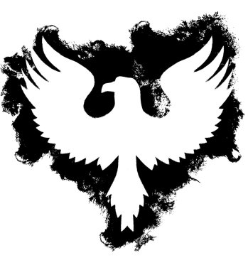 Grunge Eagle clipart