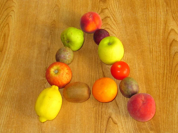 Fruity A — Stock Photo, Image