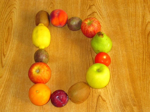 Fruity D — Stock Photo, Image