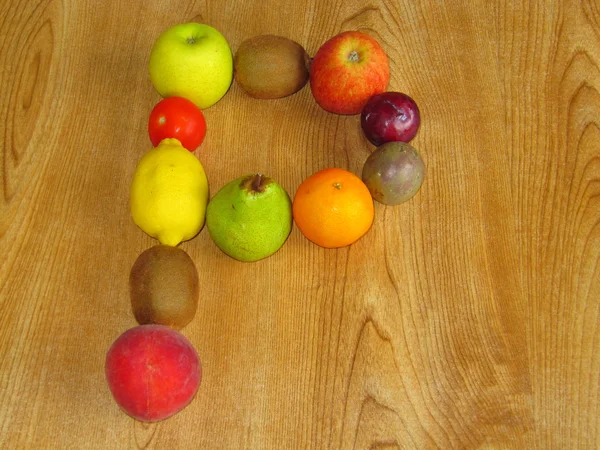 Fruity P — Stock Photo, Image