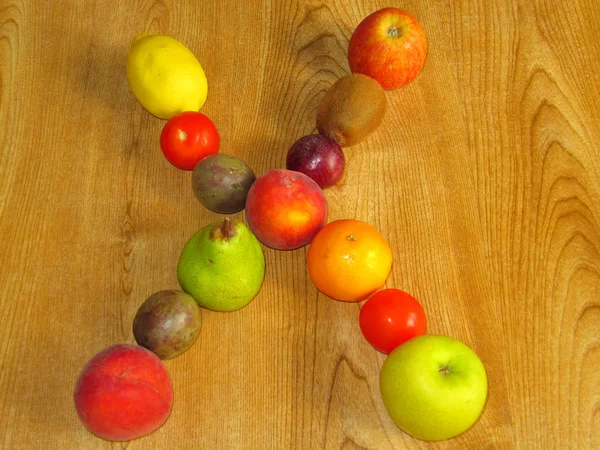 Fruity X — Stock Photo, Image