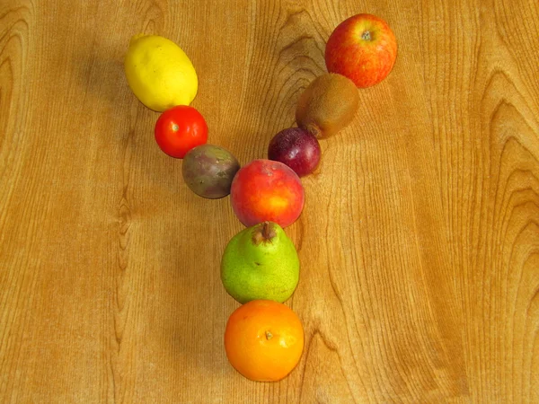 Fruity Y — Stock Photo, Image