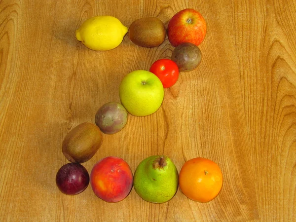 Fruity Z — Stock Photo, Image