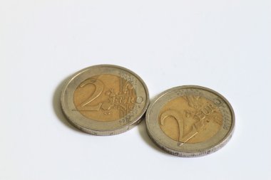 kullanılan 2 euro coins