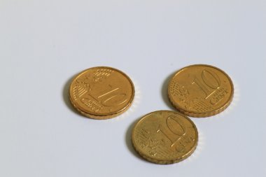 kullanılan 10 cent euro coins