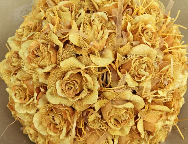婚礼复古玫瑰花束 — 图库照片